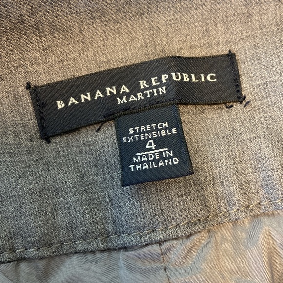 Banana Republic Martin Pant - Grey - Size 4 - Picture 3 of 4